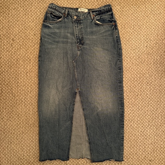 Reformation Nilla Jean Maxi Skirt - Picture 2 of 6